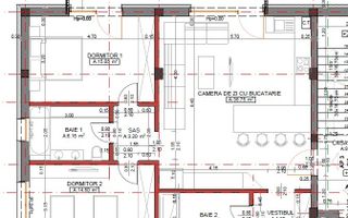 Apartament 3 camere , 87,6 mp utili , Etaj 1 , Finisaje Premium - Poză 4