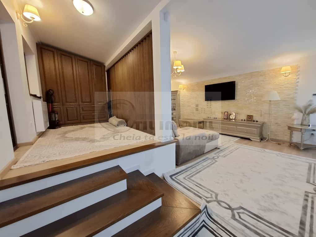 Vila tip duplex,  3 camere, 2 bai, libera, mobilata de lux, Barnova - Poză 5