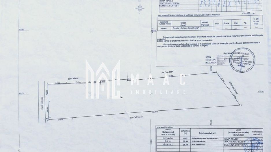Teren de vânzare – 4.000 mp | Costești, Județul Vâlcea - Poză 5