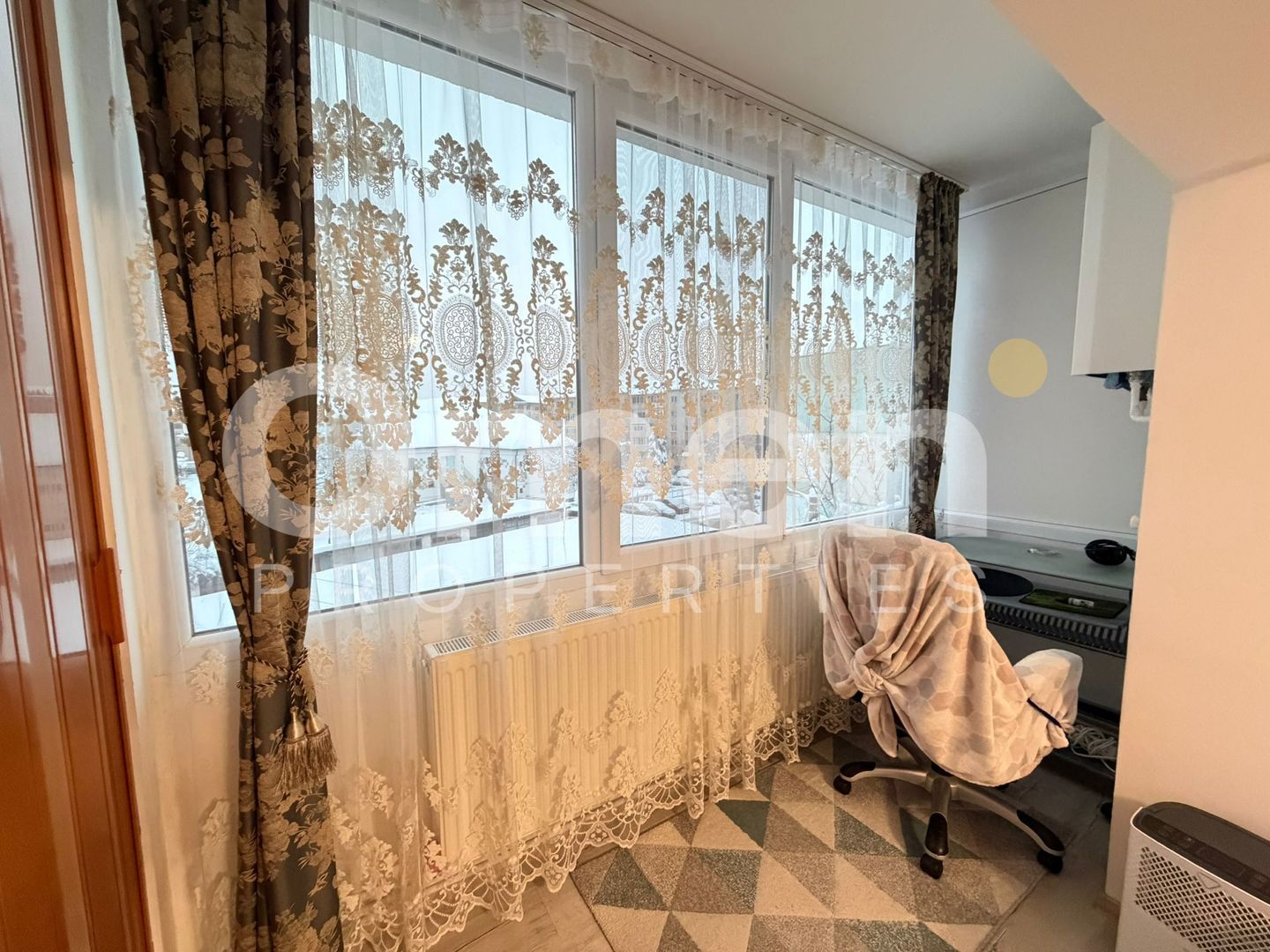 Apartament decomandat cu 3 camere, etaj intermediar, zona Matei Basarab - Poză 3