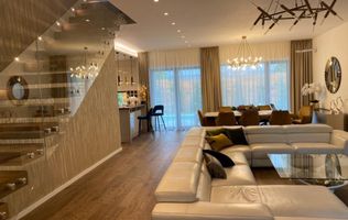 Vilă cu 5 camere de închiriat | living diplomatic în Nord | București