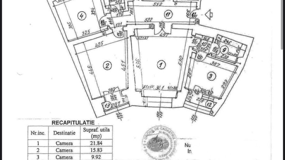 Unirii - Piata Alba Iulia I 4 camere I 99mp u. I Etj 6 I dec I 344 900 EURO - Schiță 32