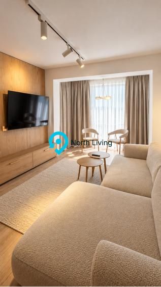 Apartament in bloc boutique 2025, mobilat lux, zona Barbu Vacarescu - Poză 3