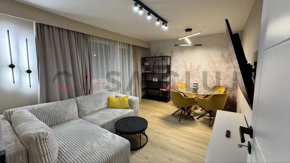 3 camere mobilat modern, la cheie, etaj intermediar - Poză 1