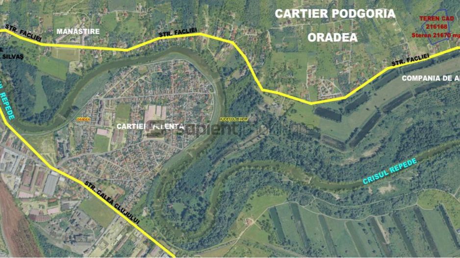 TEREN DE VANZARE IN ORADEA IN CARTIER PODGORIA - Poză 3