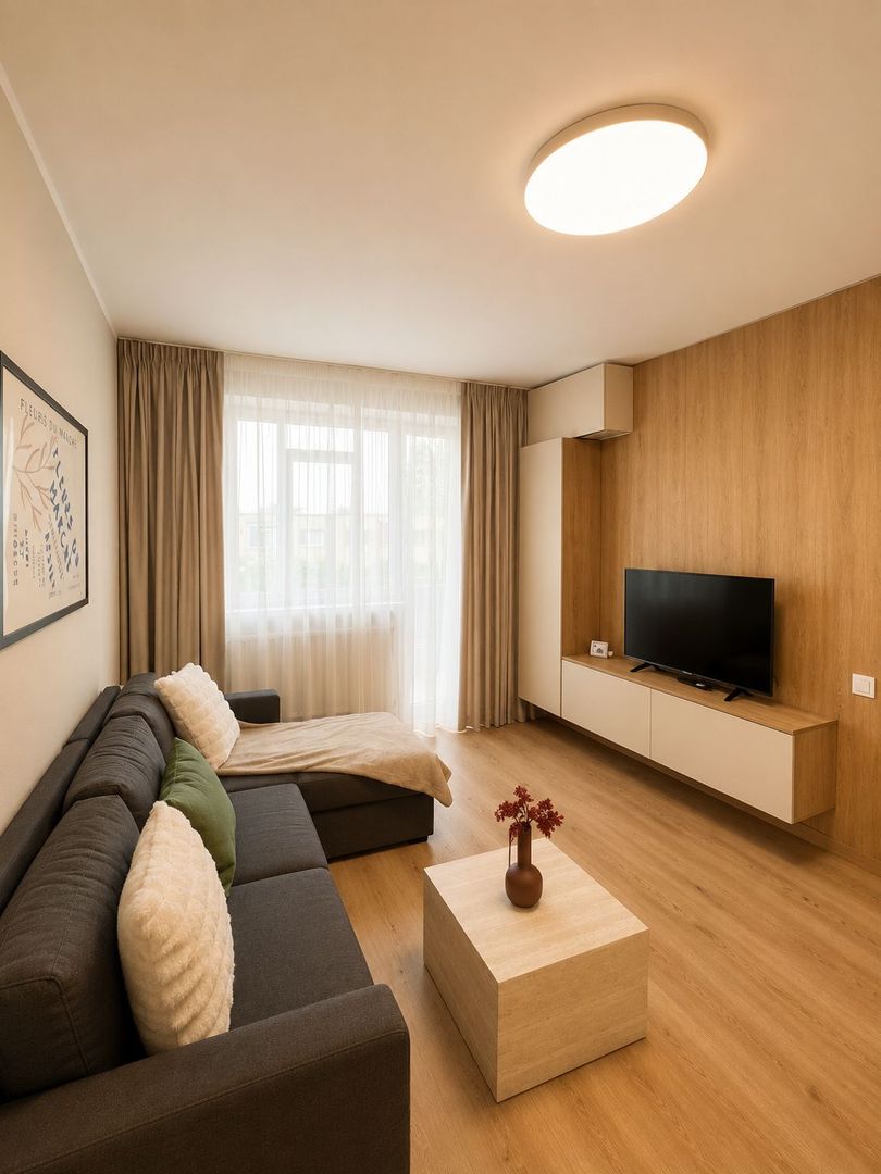 Apartament 2 camere, confort 1 – Tomis 3 | Totul nou | La cheie - Poză 1