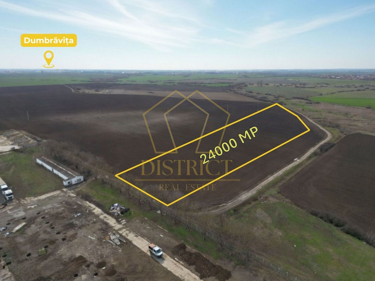 Teren extravilan in zona industriala dezvoltata | Dumbravita - Giarmata - Poză 2