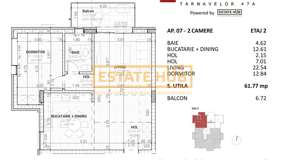 Apartament nou 2 camere, cladire NZEB, langa Iulius Mall - Poză 2
