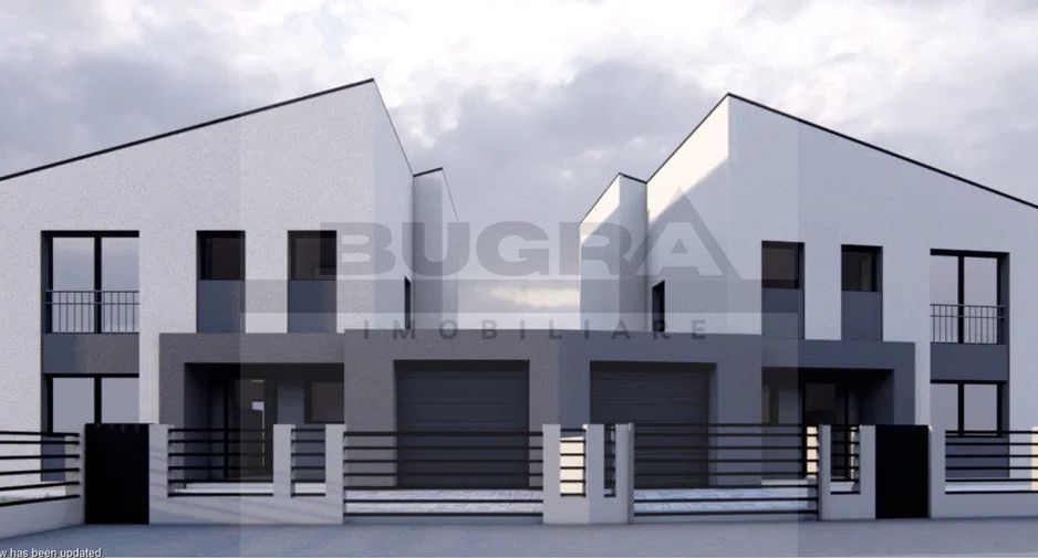 Casa cuplata, 115 mp, teren 495 mp, garaj, Dezmir - Poză 1