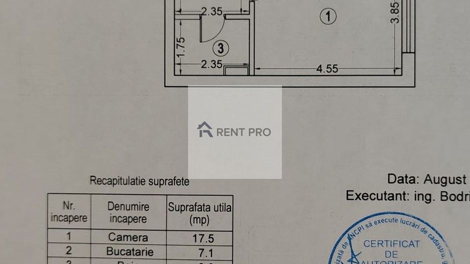 Garsonieră de vânzare | Plaza Residence | 38,5 mp utili + boxă | - Poză 8