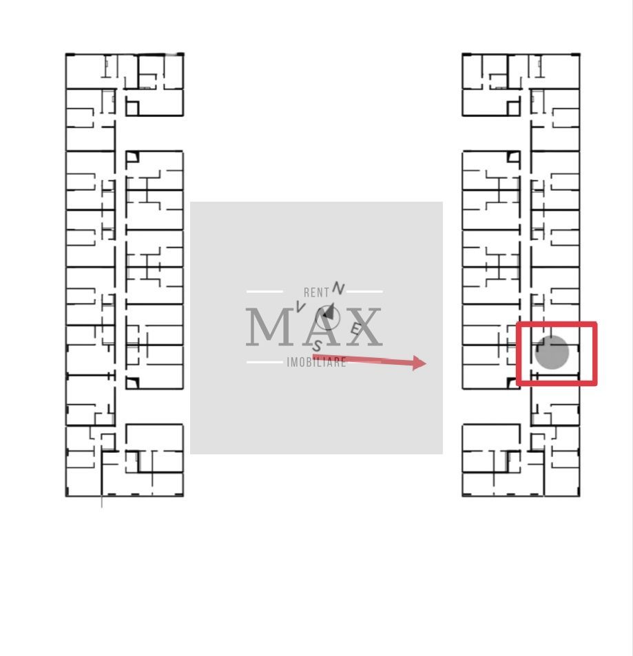 Apartament 2 camere de vânzare | 51,4 mp | Zona Autogară | Etaj 6 - Poză 2