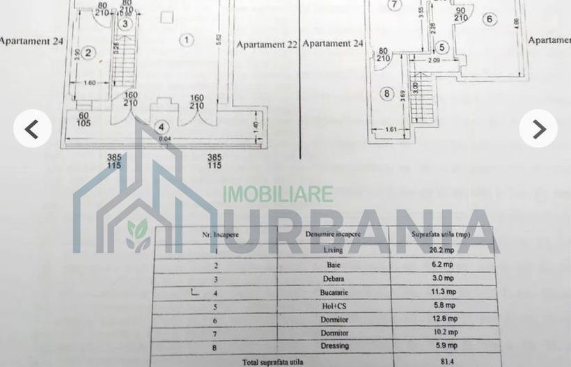 Apartament duplex, 3 camere, în complexul Nicole Residence, CUG-Valea Adânca - Poză 2