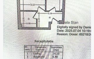 Garsonieră prima închiriere Berceni – mobilată, utilată, 33 mp - Poză 16