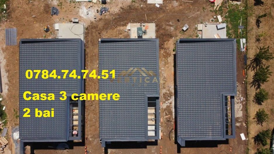 Casa parter 3 camere cu teren 330 mp - com Berceni - Poză 3