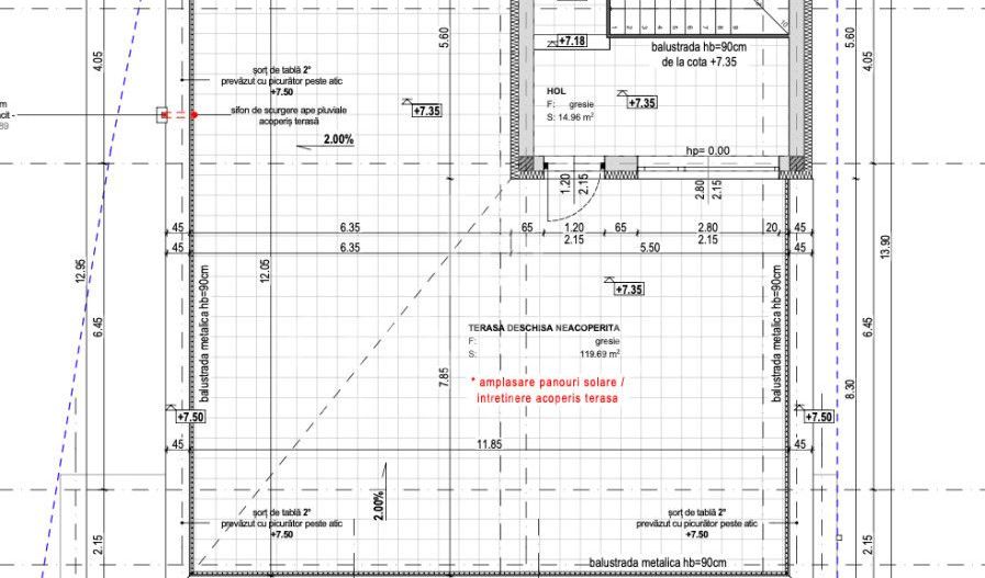 Casă generoasă cu panoramă și 254 mp terasă circulabilă - Poză 7