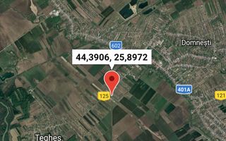 Teren intravilan in comuna Domnesti - sat Teghes - Poză 3