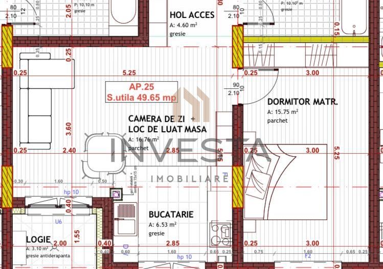 APARTAMENT DE VANZARE 2 CAMERE FINISAT BLOC NOU FLORESTI - Poză 2