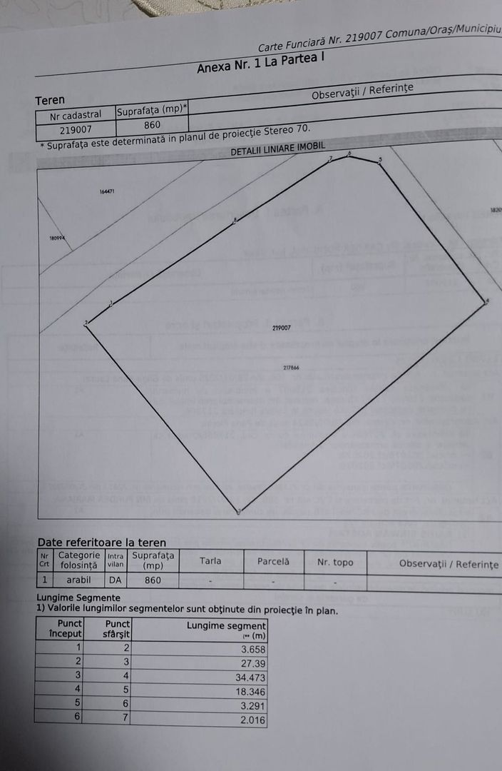 Parcele teren constructie rezidential- Podgoria- pret 78 euro/mp neg - Poză 3