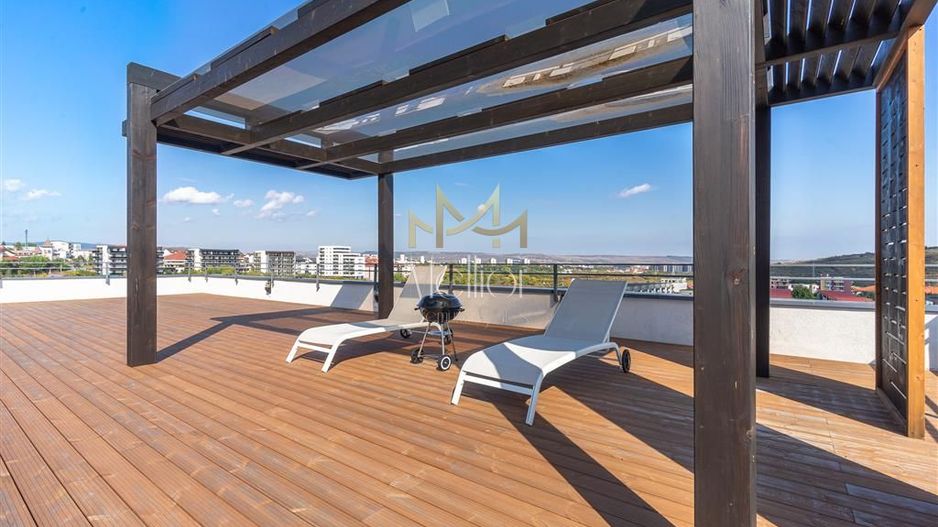 Penthouse superb cu 4 camere + terasa in Borhanci! - Poză 17