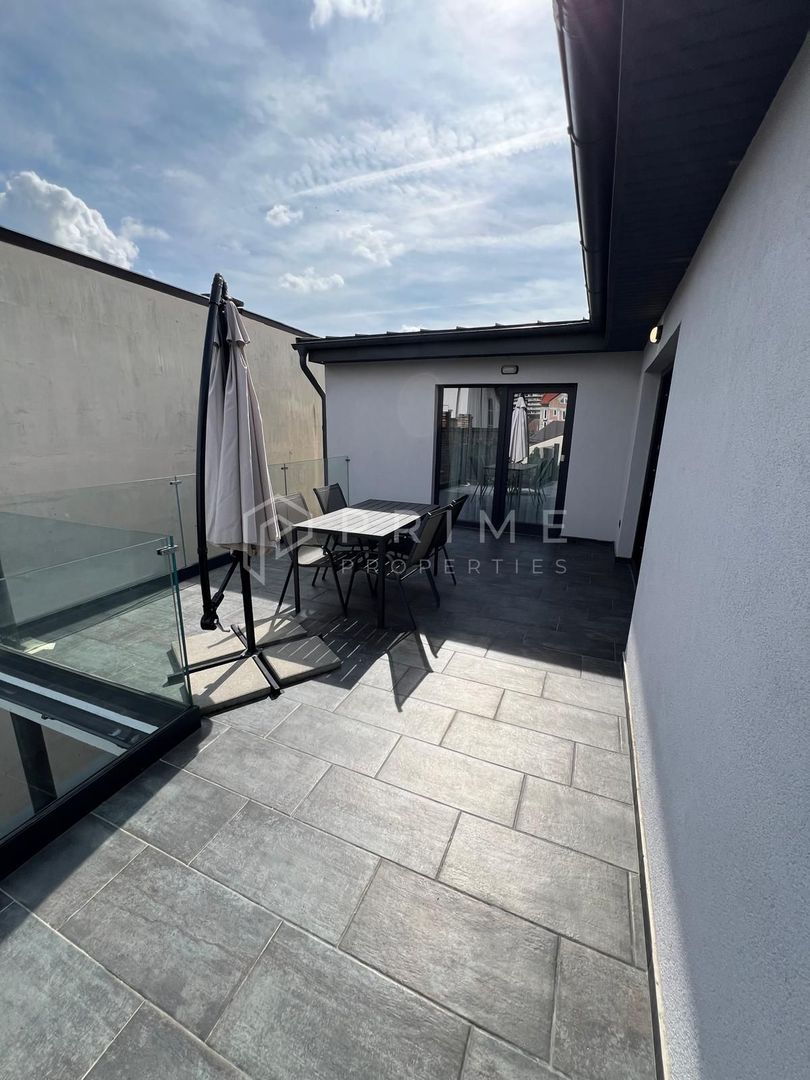 Închiriere apartament exclusivist 2 camere | Central | Terasă 20 mp - Poză 13