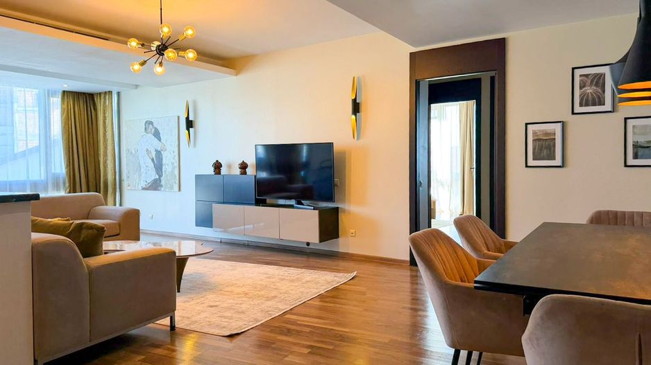 For Rent | 3-Room Apartment 110 sqm | Pool & Fitness | Iancu Nicolae - Poză 2