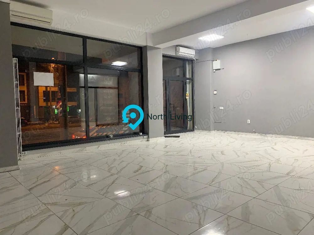 Spațiu comercial 85 mp, Dămăroaia – Jiului, vad stradal - Poză 1