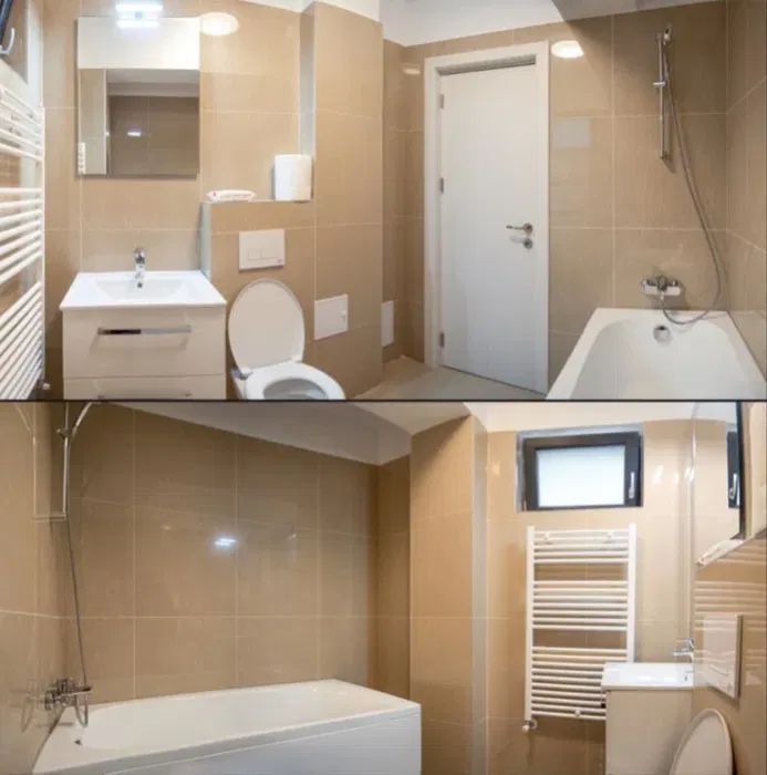 2 camere de inchiriat, 80mp,  terasa de 28mp, centrală proprie - Poză 6