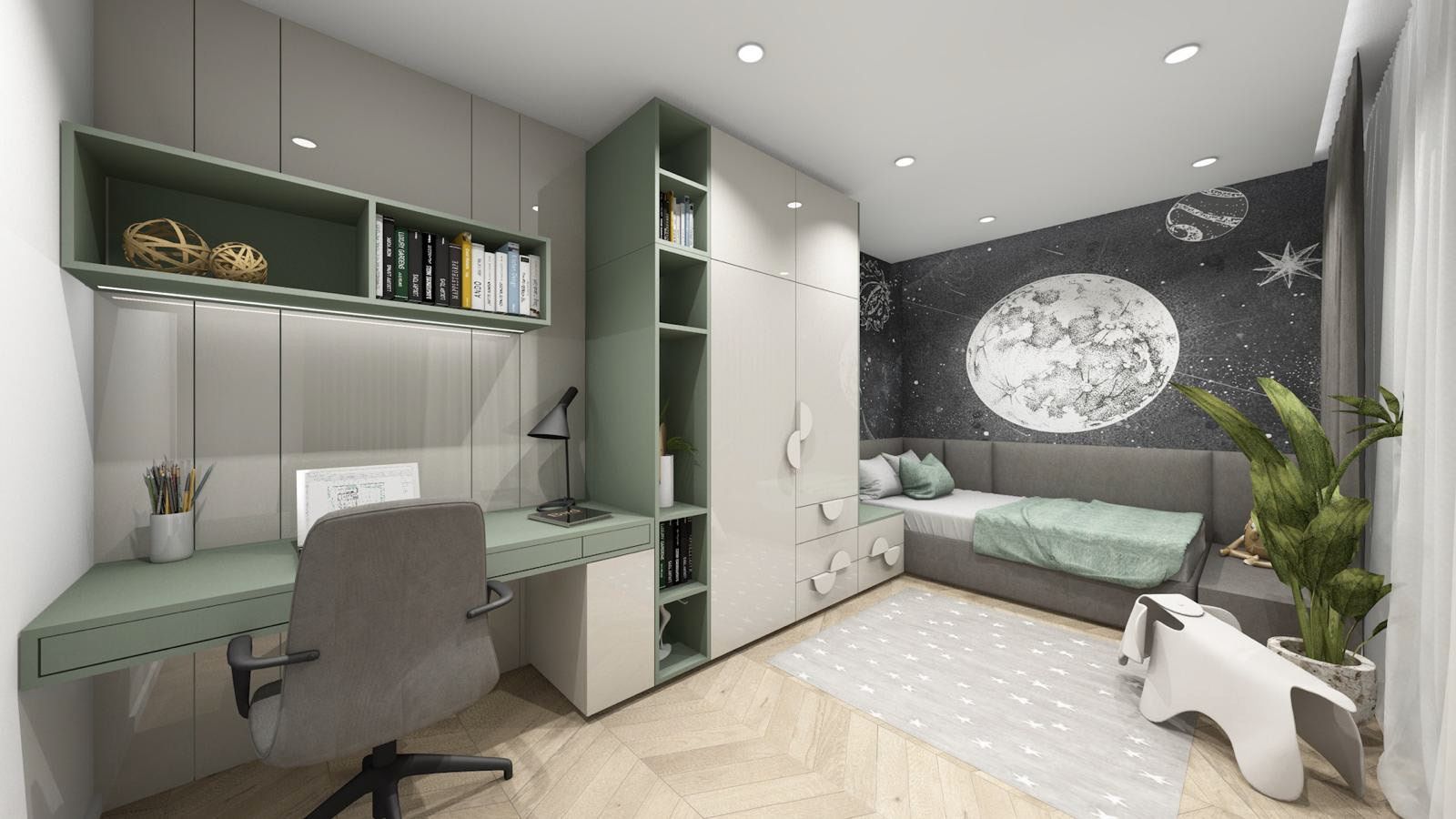 Vilă contemporană în construcție – livrare în 2025, situată în Pipera, Voluntari - Poză 13