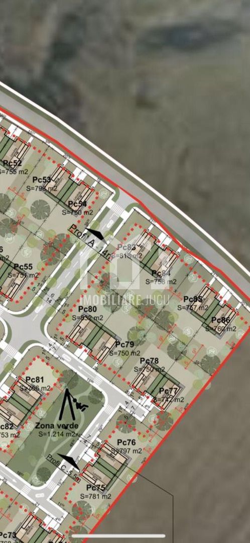 Teren intravilan, cartier Luminis - Jucu de Sus 750 m2 - Poză 3