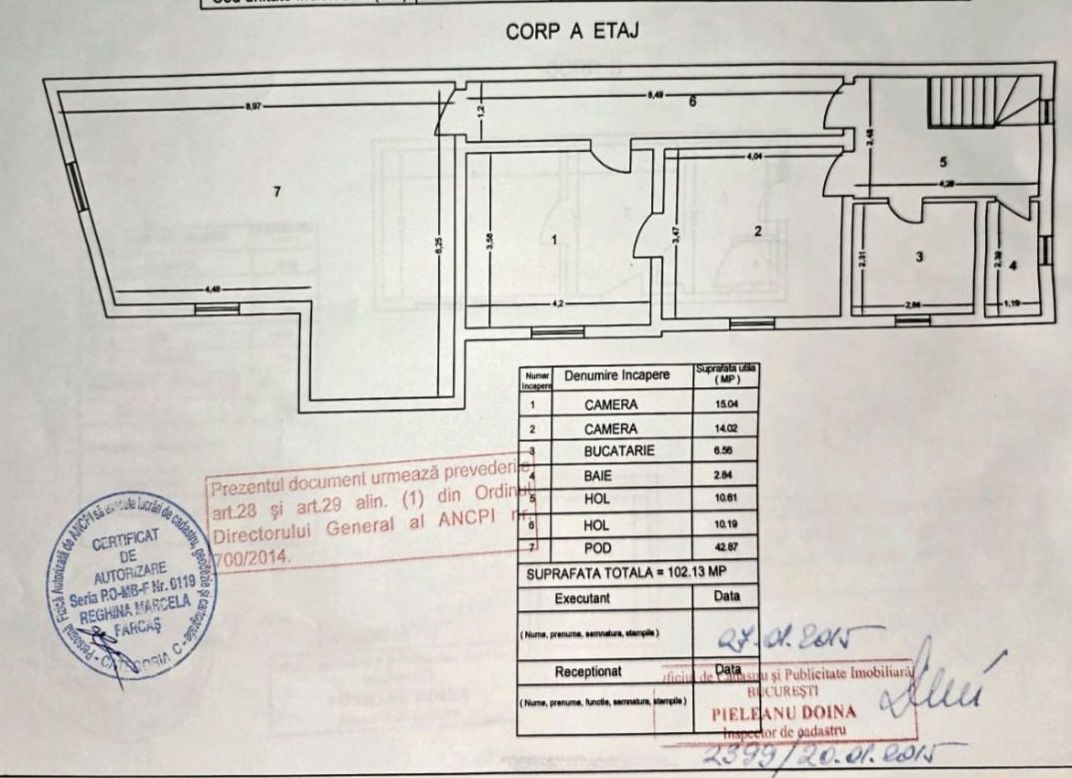 Vila interbelica si teren 501 mp in proprietate, un sigur proprietar ! - Poză 23
