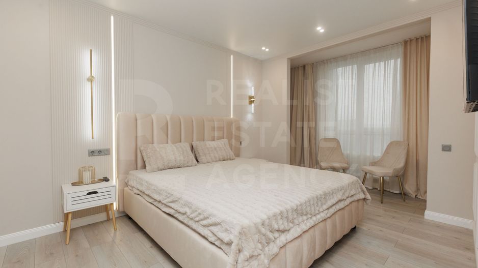 Chirie, apartament, 3 dormitoare, bd. Renașterii Naționale, Râșcani. - Poză 7