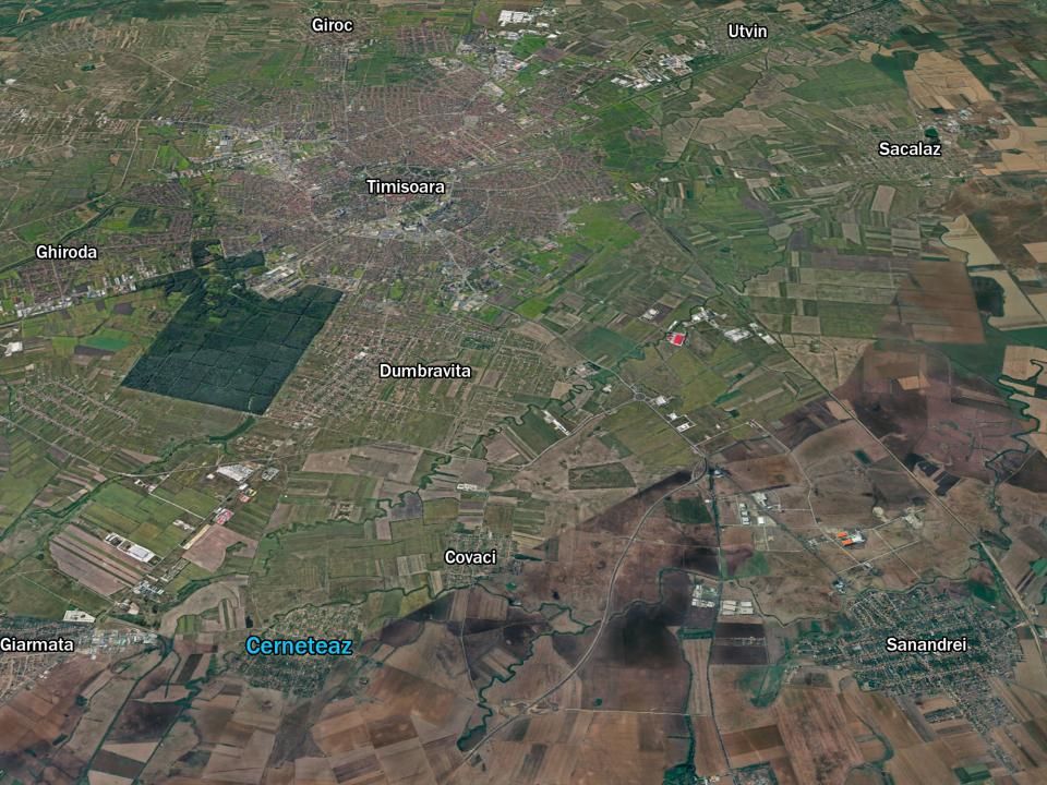 Teren 1.448 mp | Cerneteaz | Strada asfaltata | Utilitati | Comision 0% - Poză 17