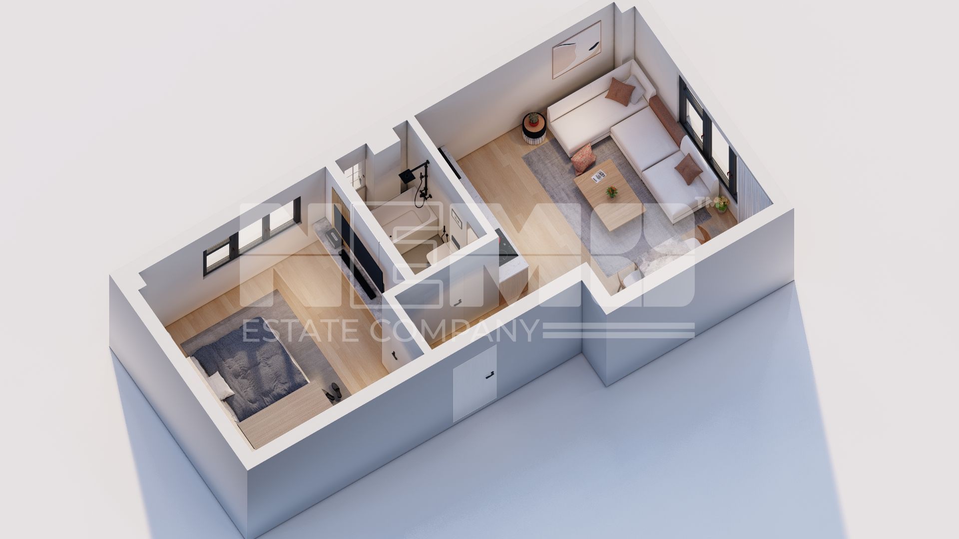 Apartamente noi | 47,9 mp | Rădăuți Central | Finalizare 2026 - Poză 3