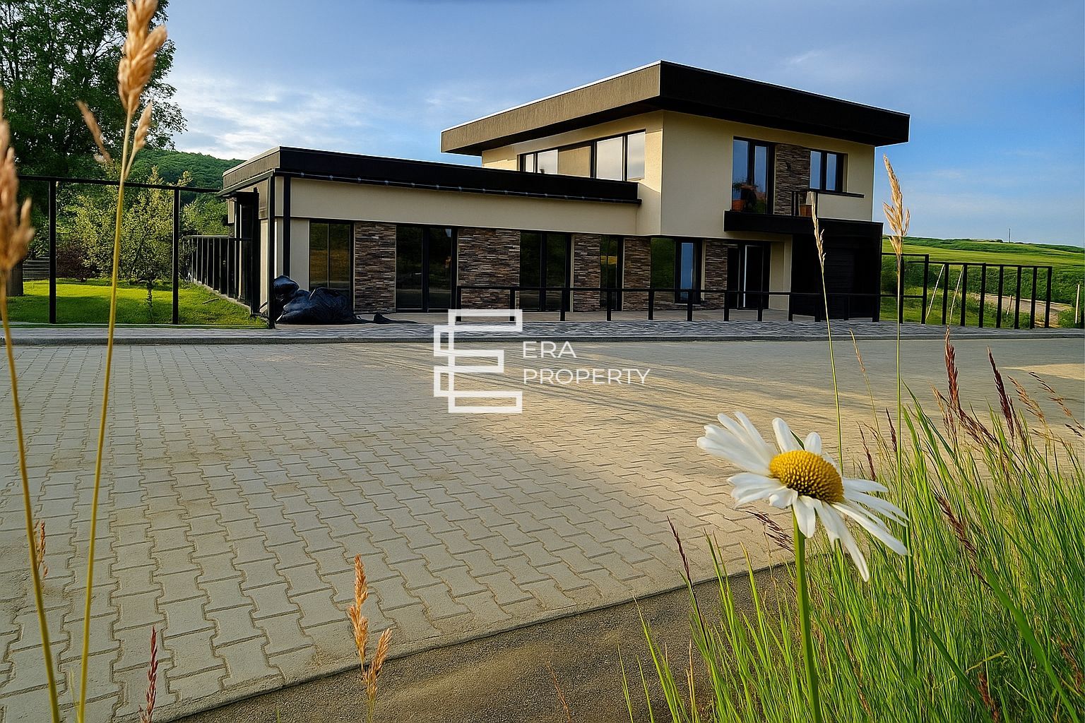 Casa individuala mobilata partial, teren 1200mp, Cisnadie zona Magura - Poză 1