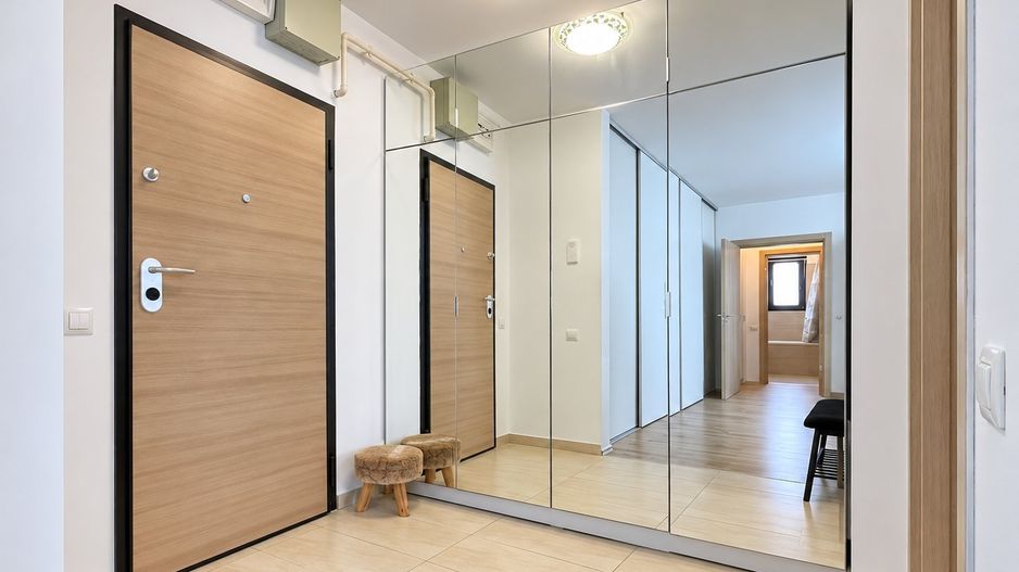 Apartament 2 camere cu vedere spre parc și loc de parcare inclus Greenfield Băneasa - Poză 2