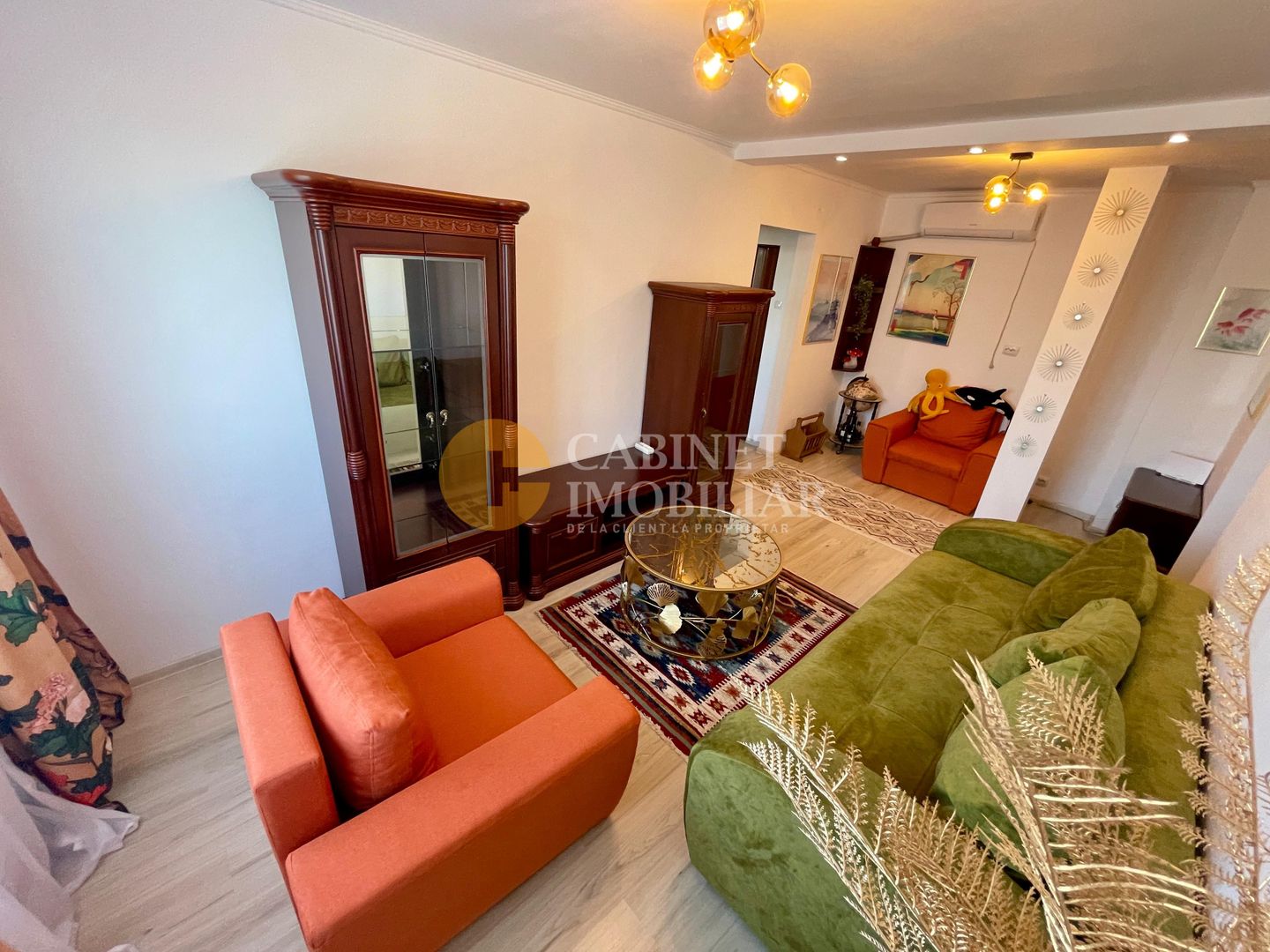 Palas Mall - Etaj Intermediar - 3 Camere - Mobilat/Utilat - Poză 3