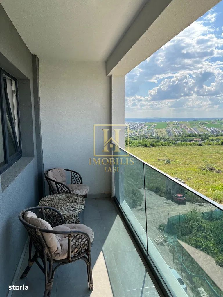 Apartament NOU 2 camere open space 50 mp Copou 102000 euro - Poză 6