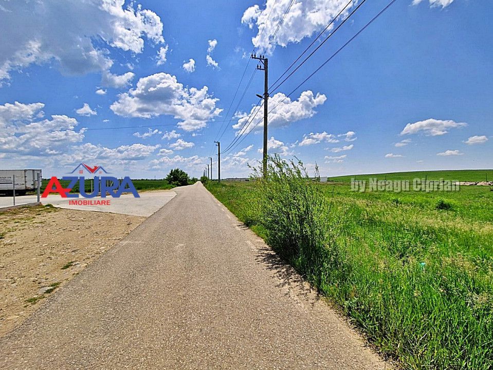 Vanzare  teren industrial, pretabil constructie hale - Poză 2