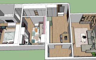 Freidorf | 3 camere | Decomandat | Centrala proprie | 2 bai | 2 balcoane - Poză 1