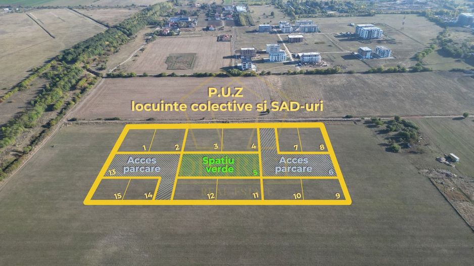 COM 0% Parcele pentru bloc S+P+2E+M/Er | Torontalului - Poză 1