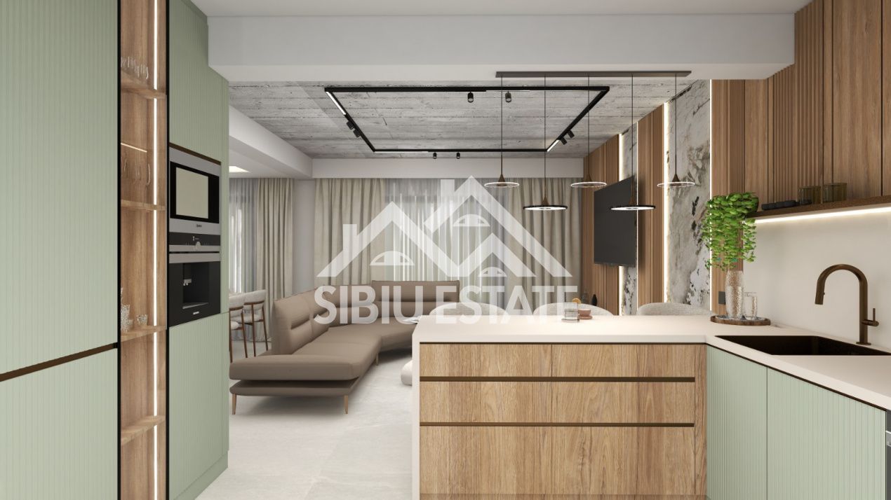 Casa 4 camere, 3 bai, garaj si curte larga, Sibiu Selimbar - Poză 14