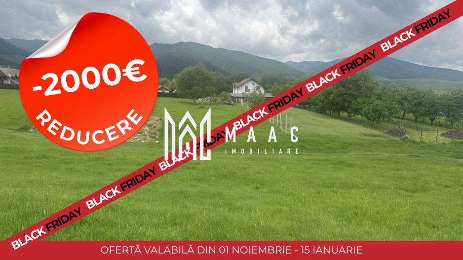 BLACK FRIDAY I Teren cu potențial turistic I 1200 MP I Gura Râului - Mărăjdiei - Poză 1