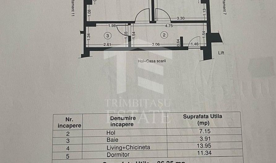 Apartament 2 camere Mamaia Nord - Schiță 11