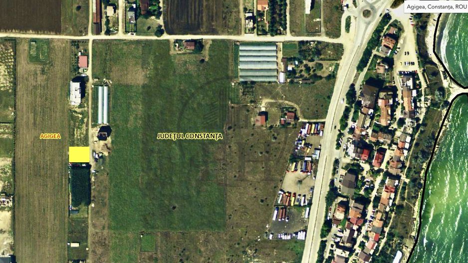 SOLD/VANDUT-Teren intravilan de vânzare Agigea, Constanța - Poză 4