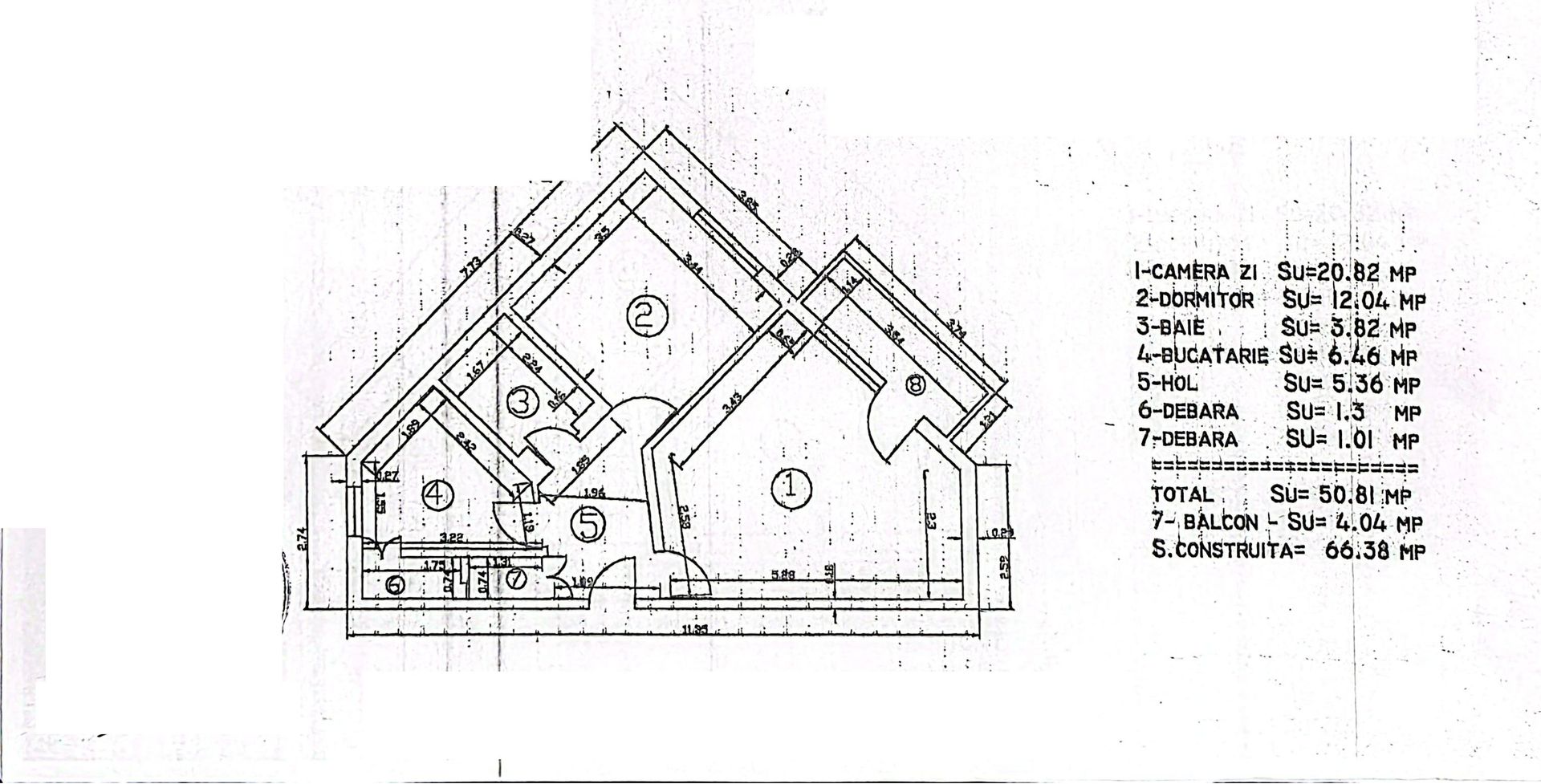 Apartament cu 2 camere, mobilat și utilat, cu GARAJ, VASLUI - zona AUROCOR GARĂ; - Poză 10