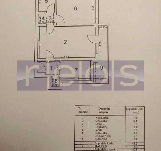 VANZARE APARTAMENT 2 CAMERE 50MP Campia Libertatii - Baba Novac - Titan - Poză 8