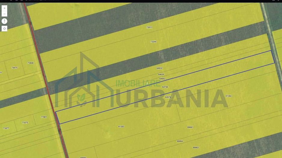 Teren intravilan de vânzare în Valea Lupului, Iași – 14.801 mp - Poză 3