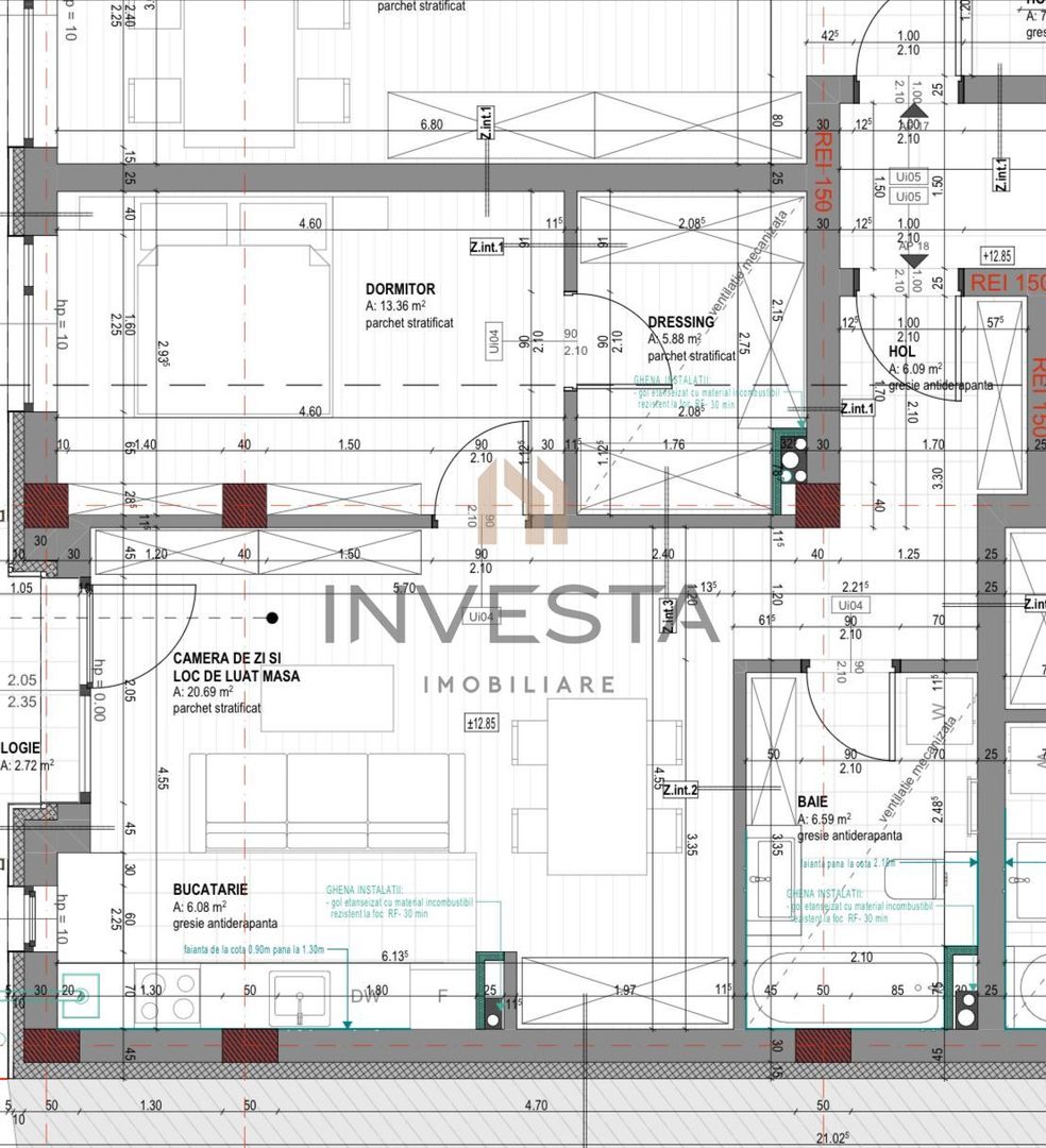 Apartament 2 camere vedere panoramica zona Piata Cipariu - Poză 9