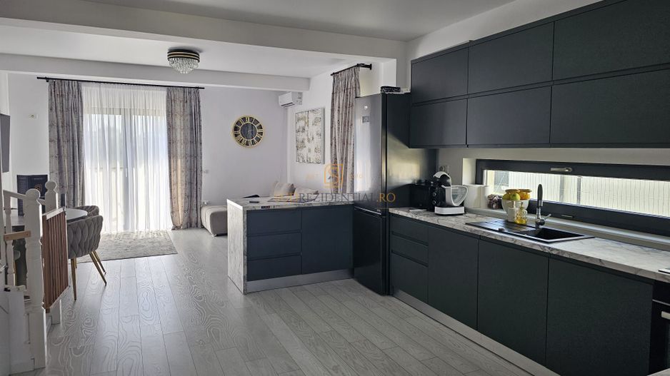 Duplex 3 camere/ Mobilat și utilat/ Curte 156 mp/ Comuna Berceni - Poză 9