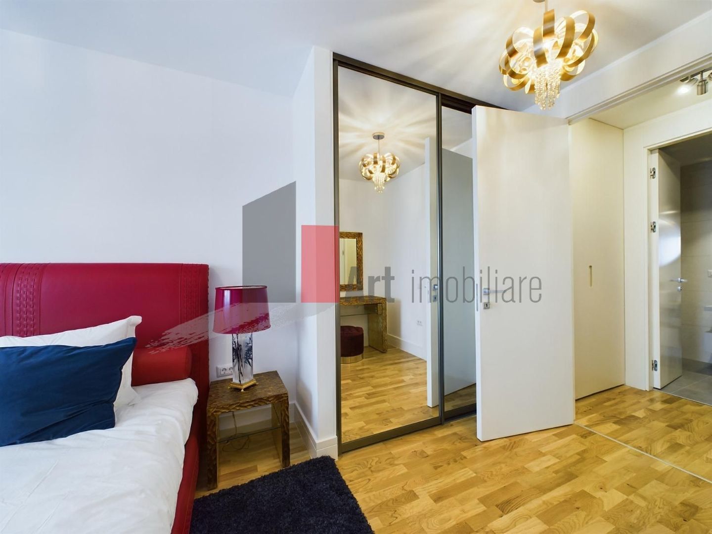 Apartament cu 2 camere de inchiriat-Floreasca-cu centrala+1-2 locuri de parcare - Poză 7